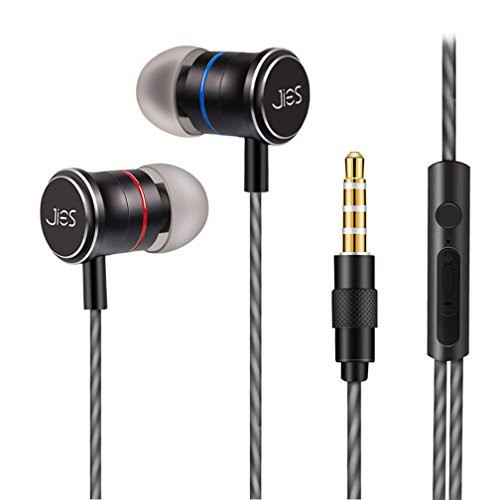 MINZEN Wired Earphones In ear Headphones Bass Earbuds Metal Headsets With Microphone & Volume Control & Remote For Running Gym Exercise Sweatproof, iPhone, iPad iPod Android Mp3 Player Table (Black) MINZEN Wired Earphones In ear Headphones Bass Earbuds Metal Headsets With Microphone & Volume Control & Remote For Running Gym Exercise Sweatproof, iPhone, iPad iPod Android Mp3 Player Table (Black)