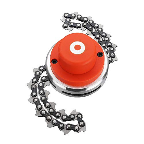 Ineedtech 65Mn Garden Grass Trimmer Head Coil Chain for Lawn Mower Grass Trimmer Brush Cutter Chain Mower