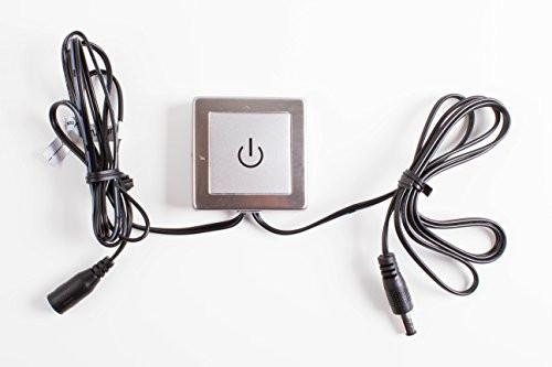 LEDUPDATES LED Touch Switch, Dimmer, on/off Switch, Touch control Dim switch For LED Light Strip Module showcase light add on to Power Supply