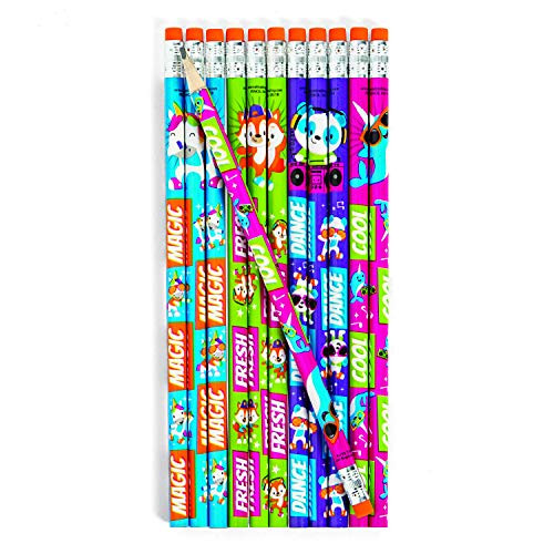 Fun Express Dancing Animals Pencil - Stationery - 24 Pieces