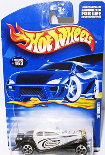 Hot Wheels #2001-163 1937 Bugatti Collectible Collector Car Mattel 1:64 Scale Hot Wheels #2001-163 1937 Bugatti Collectible Collector Car Mattel 1:64 Scale