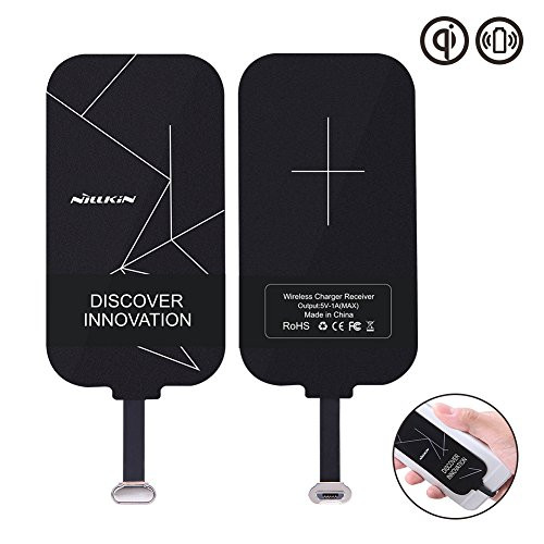 Wireless Charging Receiver,Nillkin Magic Tags Wireless Charger Receiver Chip 5W Qi Wireless Charging Standard (Micro USB Narrow-side Up) Wireless Charging Receiver,Nillkin Magic Tags Wireless Charger Receiver Chip 5W Qi Wireless Charging Standard (Micro USB Narrow-side Up)
