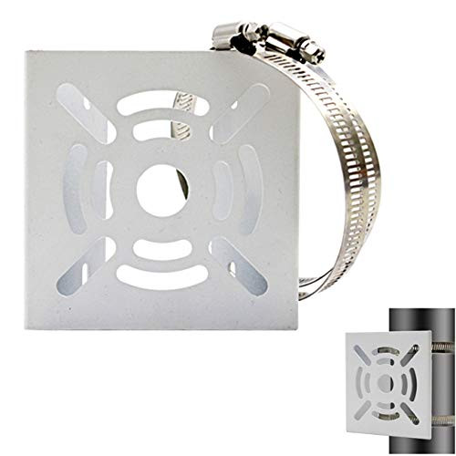 OdiySurveil Universal Wall Mounting Loop Bracket for CCTV Security Camera PTZ Dome,Vertical Pole Mounting Bracket with 2 Loops