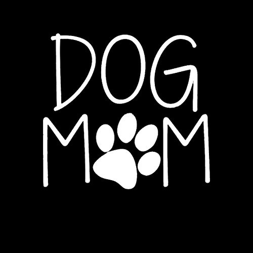 Makarios LLC Dog Mom O Paw Decal Vinyl Sticker Cars Trucks Vans Walls Laptop MKR| WHITE |5.5 x 5|MKR058 Makarios LLC Dog Mom O Paw Decal Vinyl Sticker Cars Trucks Vans Walls Laptop MKR| WHITE |5.5 x 5|MKR058