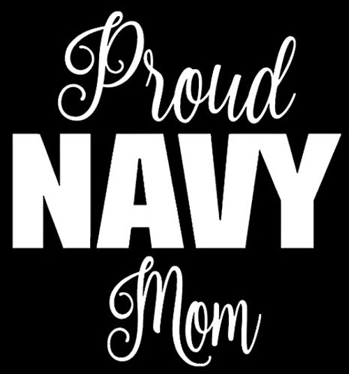 Makarios LLC Proud Navy Mom Military Decal Vinyl Sticker Cars Trucks Vans Walls Laptop MKR| WHITE |5 x 5.5 IN|MKR121 Makarios LLC Proud Navy Mom Military Decal Vinyl Sticker Cars Trucks Vans Walls Laptop MKR| WHITE |5 x 5.5 IN|MKR121