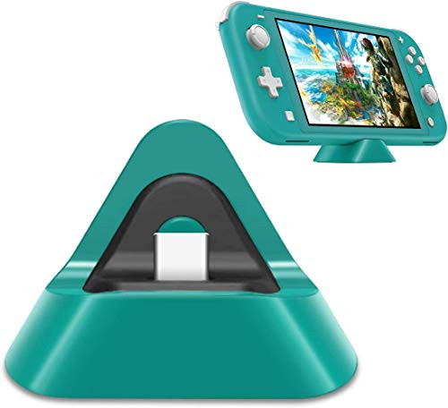 Nintendo Switch Charging Stand Station with Type C Port, Portable Charging Stand Station Compatible with Nintendo Switch Lite 2019 and Nintendo Switch