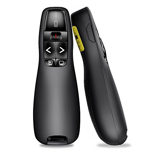 BEBONCOOL Wireless Presenter Remote, 2.4GHz Wireless USB Presenter PowerPoint Remote PPT Clicker for Presentation