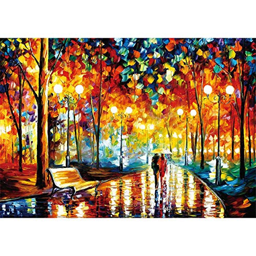 Puzzles for Adults 1000 Pieces Jigsaw Puzzles for Adults Kids Puzzle Game Toys Gift Rainy Night Lover