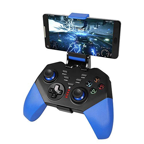 PowerLead Mobile Game Controller, PG8721 Wireless Turbo Combo Key Mapping Mobile Gamepad Compatible with iOS Android iPad Tablet