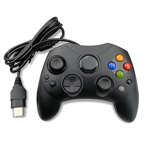 Xbox Classic Controller S-Type Wired Gamepad for Xbox S Type Console (Black)