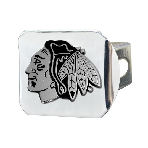 FANMATS NHL Chicago Blackhawks Chrome Hitch Cover FANMATS NHL Chicago Blackhawks Chrome Hitch Cover
