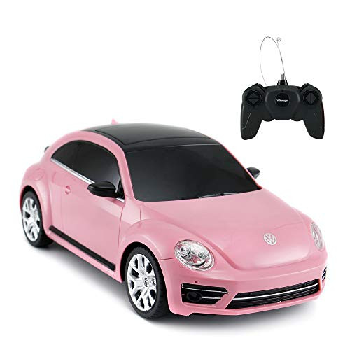 Beetle Remote Control Car, Rastar 1:24 Scale Beetle RC Toy Car for Kids, Pink Beetle Beetle Remote Control Car, Rastar 1:24 Scale Beetle RC Toy Car for Kids, Pink Beetle