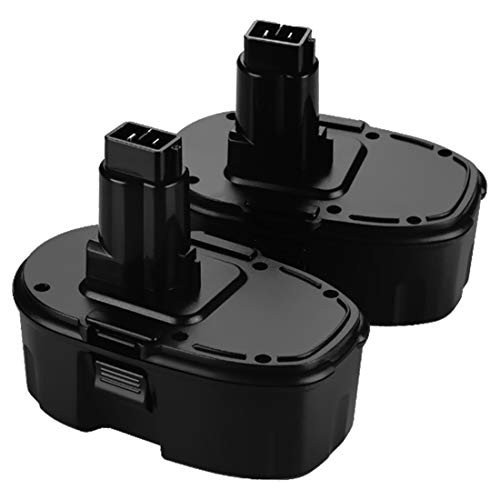 2Packs 18V 3.6Ah High Capacity Replacement Battery Compatible with Dewalt 18V Battery DC9096 DC9098 DC9099 Cordless Drill