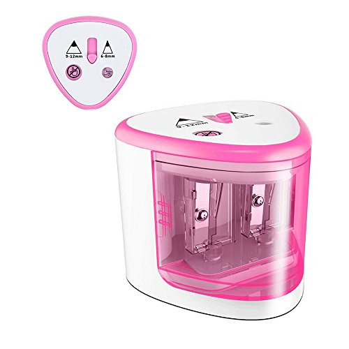 Zerhhoa Pencil Sharpener Battery Operated Electric Pencil Sharpener Colored Pencils Sharpener Automatic Pencil Cutter for, Kids,School, Artists, or Sharpeners for Pencils, Office Pencil Sharpener Zerhhoa Pencil Sharpener Battery Operated Electric Pencil Sharpener Colored Pencils Sharpener Automatic Pencil Cutter for, Kids,School, Artists, or Sharpeners for Pencils, Office Pencil Sharpener