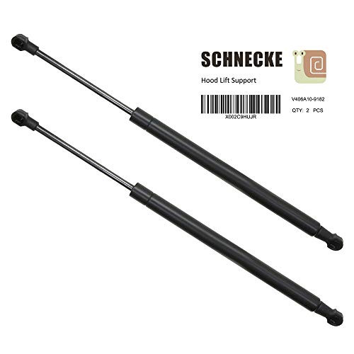 Schnecke 2Pcs 19.64 Inch Front Hood Lift Supports Struts Shock Gas Spring Prop Rod Fits For 2003-2005 KIA Optima (Fits Sedan Models With 2 Supports on Hood)