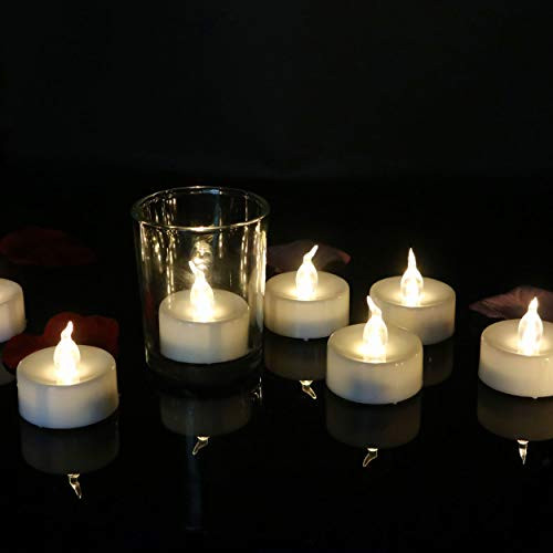 12pcs Tea Lights Electric Timer Battery Operated Flameless Flickering Warm White Led Candles for Halloween Christmas Thanksgiving Decorations 12pcs Tea Lights Electric Timer Battery Operated Flameless Flickering Warm White Led Candles for Halloween Christmas Thanksgiving Decorations