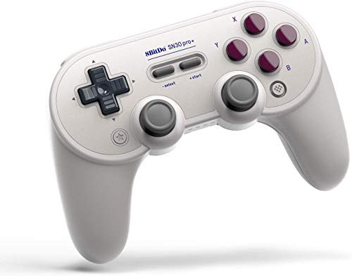 8Bitdo Sn30 Pro+ Bluetooth Gamepad (Red Edition) - for Nintendo Switch Windows Android MacOS Steam Raspberry Pi