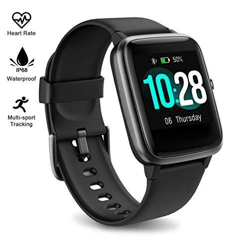 Fitpolo Fitness Tracker Watch with Heart Rate and Sleep Monitor - Activity Tracker Waterproof Smart Wristband Watch, Step Calorie Counter, Pedometer Android iOS Compatible for Women Men Kids