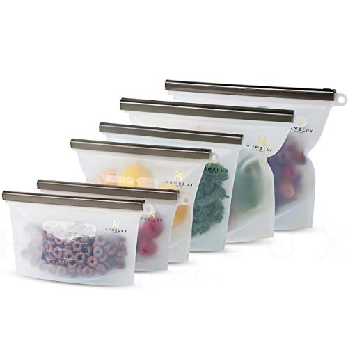 Homelux Theory Reusable Silicone Food Storage Bags Silicone Bags Reusable Bags Silicone Silicone Storage Bags Silicone Food Bags Reusable Silicone Food Bag (2 Large + 2 Medium + 2 Small (Black)) Homelux Theory Reusable Silicone Food Storage Bags Silicone Bags Reusable Bags Silicone Silicone Storage Bags Silicone Food Bags Reusable Silicone Food Bag (2 Large + 2 Medium + 2 Small (Black))
