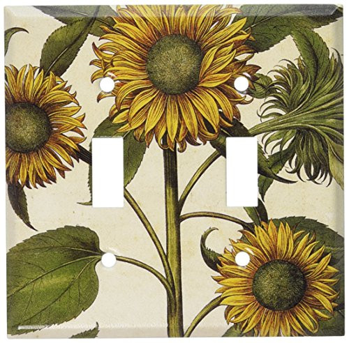 Art Plates - Sunflowers Switch Plate - Double Toggle