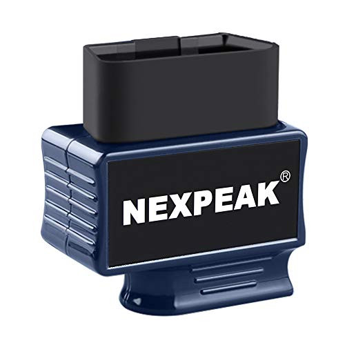 NEXPEAK NEXZSCAN OBD2 Scanner Bluetooth 4.2 Engine Fault Vehicle Code Reader Enhanced OBDII Car Diagnostic Scan Tool for iOS and Android