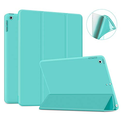 Ayotu Soft Case for New iPad 7th Generation 10.2" 2019, Auto Sleep/Wake Slim Lightweight Trifold Stand Case,Soft TPU Back Cover for Apple iPad 10.2 inch 2019 Released,Mint Green Ayotu Soft Case for New iPad 7th Generation 10.2" 2019, Auto Sleep/Wake Slim Lightweight Trifold Stand Case,Soft TPU Back Cover for Apple iPad 10.2 inch 2019 Released,Mint Green