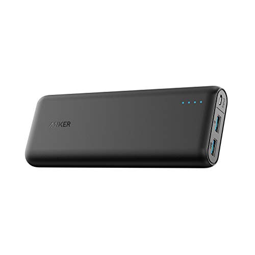 Anker PowerCore Speed 20000, 20000mAh Qualcomm Quick Charge 3.0 & PowerIQ Portable Charger, with Quick Charge Recharging, Power Bank for Samsung, iPhone, iPad and More, Black (A1278)