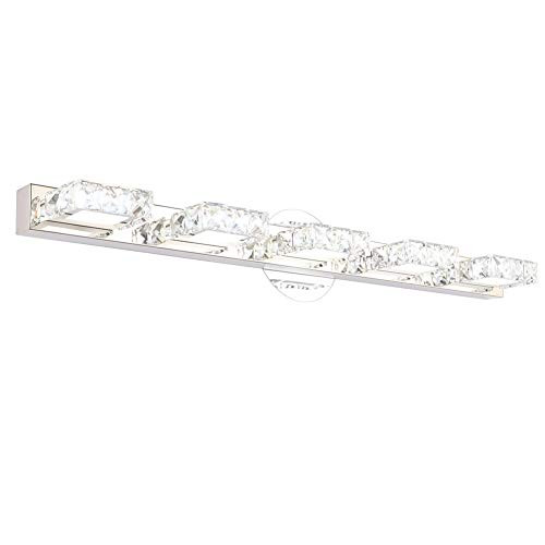 Aipsun 31.5 Inch Crystal Vanity Lights Modern LED Vanity Lights for Bathroom Vanity Lighting Fixtures Modern Bathroom Wall Light (5500K White Light) Aipsun 31.5 Inch Crystal Vanity Lights Modern LED Vanity Lights for Bathroom Vanity Lighting Fixtures Modern Bathroom Wall Light (5500K White Light)