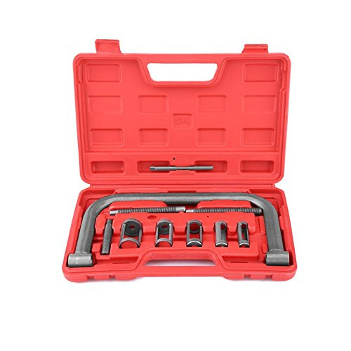 Valve Spring Compressor, 10 Pcs Valve Spring Compressor Kit Removal Installer Tool For Car Van Motorcycle Engines