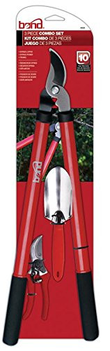 Bond 5939 3 Piece Hand Tool Kit With Lopper, Pruner And Trowel
