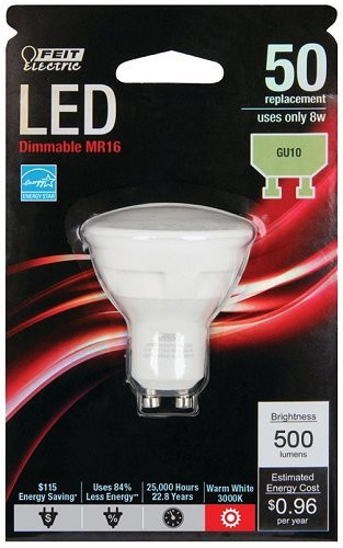 Feit Electric BPMR16GU10/500LED LED Household Light Bulbs