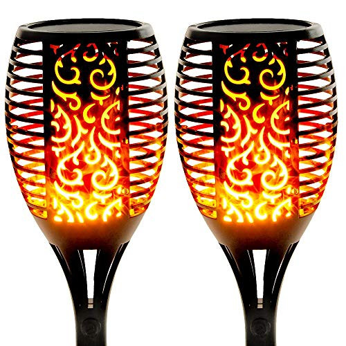 Walensee Solar Lights Outdoor Upgraded 43"(2 PACK) 96 LED Waterproof Flickering Flames Torch Lights Outdoor Solar Spotlights Landscape Decoration Lighting Dusk to Dawn Auto On/Off Security Torch Light Walensee Solar Lights Outdoor Upgraded 43"(2 PACK) 96 LED Waterproof Flickering Flames Torch Lights Outdoor Solar Spotlights Landscape Decoration Lighting Dusk to Dawn Auto On/Off Security Torch Light