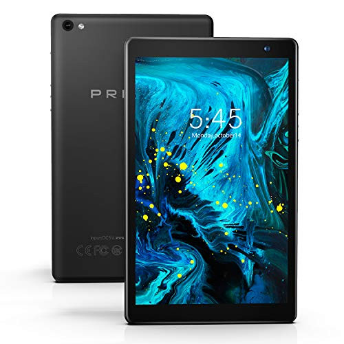 Pritom 7 inch Tablet - Android 9.0 Oreo Go Tablet PC with 32 GB Storage, Quad Core Processor, HD IPS Display, Dual Cameras, WiFi, Bluetooth - Android Tablet, Black