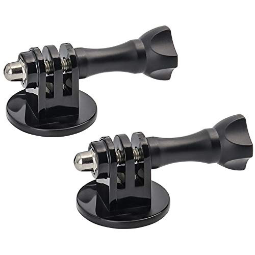 Woleyi Tripod Mount Adapter with Thumb Screw for Gopro Hero1 Hero2 Hero3 Hero3+ Hero4 Session Hero5 Hero6 (2 Pack)