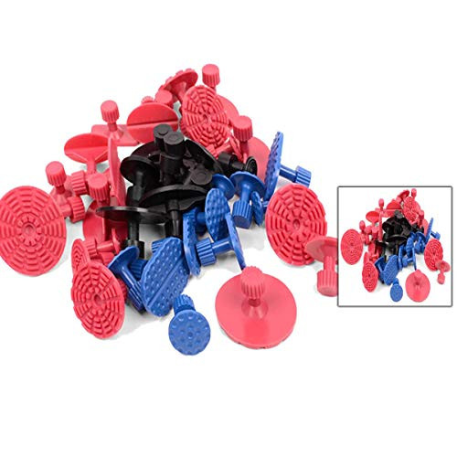 WHDZ Paintless Dent Repair Tool PDR 78pcs Puller Tabs Plus Glue Pulling Tabs Automotive Car Body Dent Remover Tool Glue Puller Sets Tabs