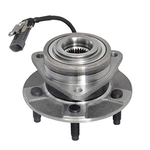 IRONTEK 513189 FRONT Wheel Bearing and Hub Assembly for 2002-2007 Saturn Vue, 2006 Pontiac Torrent, 2005-2006 for Chevy Equinox 5 Lugs W/ABS