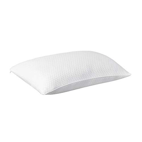Deconovo Shredded Memory Foam Pillow Sleep Supportive Bamboo Pillow Comfortable Cooling Pillow Bed Pillow for Sleeping with Washable Removable Cover Standard