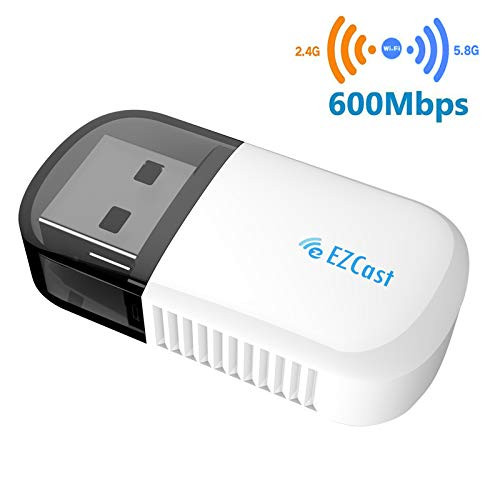Wireless USB2.0 WiFi Adapter, Northbear 2019 5G/2.5G Dual Band Wireless Ethernet Network Card Bluetooth 4.2 AC 600Mbps Mini WiFi Dongle for Desktop Laptop PC