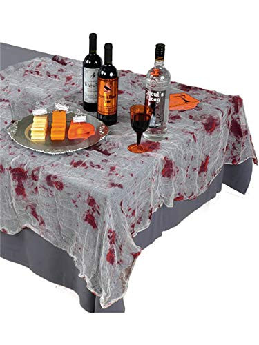 Bloody Gauze Halloween Table Cover
