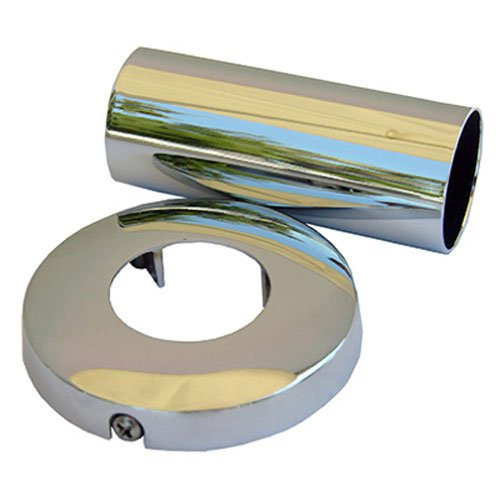 LASCO 03-1651 Chrome Plated Tub and Shower Tube and Flange for Price Pfister Brand