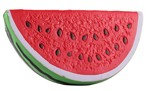 Anboor Squishies Slow Rising Kawaii Squishies Scented Soft Watermelon Toy for Kids or Stress Relief