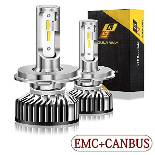 H4 LED Headlight Bulb, 72W 6000K 8000Lumens Extremely Brigh (9003) CSP Chips Conversion Kit