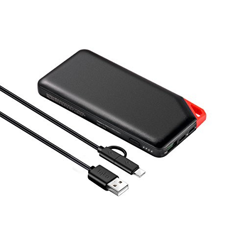 Tqka USB C PD fast Power Bank, 10000mAh Portable Charger 18W Power Delivery Type C Input & Output (18W Micro USB Input,18W USB A Output) for iPhone X, MacBook, Nintendo Switch, Samsung S8 and More Tqka USB C PD fast Power Bank, 10000mAh Portable Charger 18W Power Delivery Type C Input & Output (18W Micro USB Input,18W USB A Output) for iPhone X, MacBook, Nintendo Switch, Samsung S8 and More