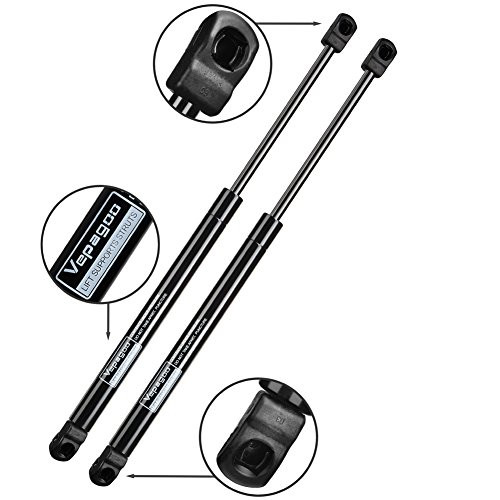 Set of 2 Front Hood Lift Supports for Infiniti FX35 2003-2008, Infiniti FX45 2003-2008 Gas Charged Shocks Struts (liftsupport-02)