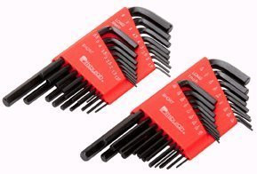 Pittsburgh 36 Piece SAE/Metric Hex Key Set