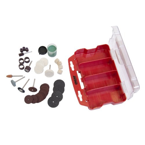 OEMTOOLS 80137 Rotary Tool Accessory Set, 64-Piece