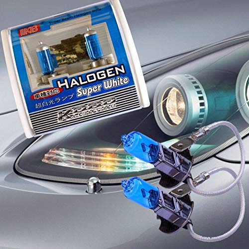 H3 55W 12V 5000K Hid Super Bright White Light Car Auto Xenon Front Fog Light Headlights Bulbs Automobile Head Lights Bulb Beam Kobo Halogen Gas Charged [1 Set][1132][TOTUMY]