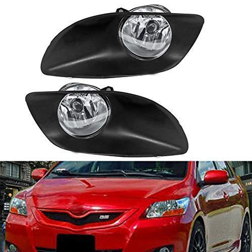 labwork Fog Lights, Fog Lamps (Clear Lens) for 2006 2007 2008 Toyota Yaris 4Dr - Includes Switch and Wiring Kit (2pcs a Set) labwork Fog Lights, Fog Lamps (Clear Lens) for 2006 2007 2008 Toyota Yaris 4Dr - Includes Switch and Wiring Kit (2pcs a Set)