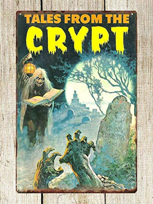 Tales From The Crypt Horror Tv Poster Metal Tin Sign Home Wall Art Tales From The Crypt Horror Tv Poster Metal Tin Sign Home Wall Art