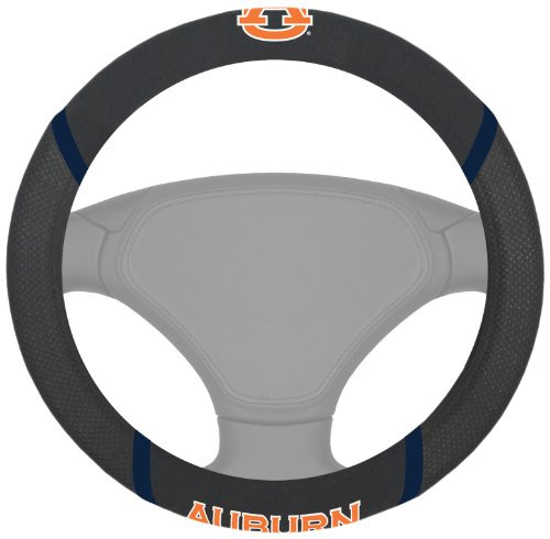 Fanmats NCAA Auburn University Tigers Polyester Steering Wheel Cover Fanmats NCAA Auburn University Tigers Polyester Steering Wheel Cover
